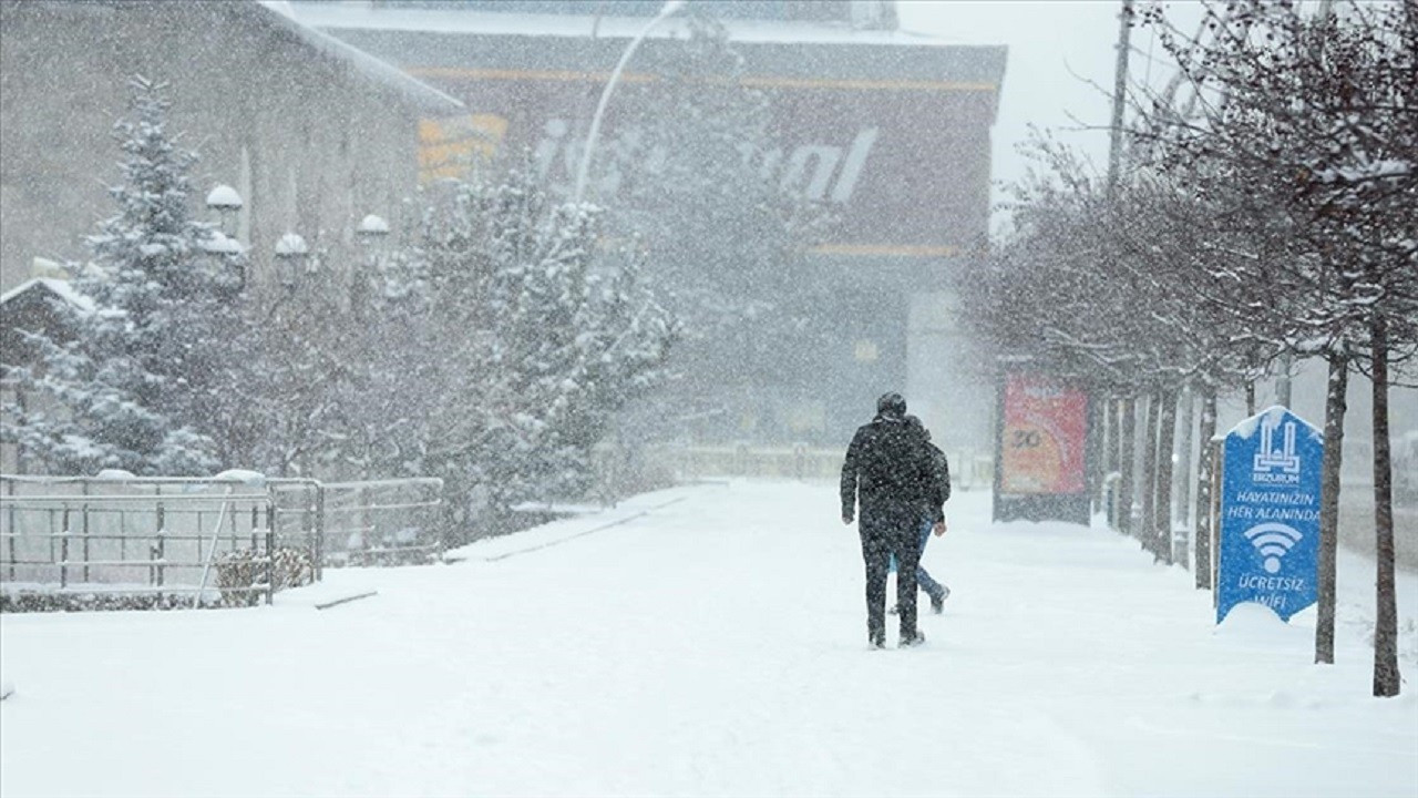 Doğu Anadolu'daki 7 ilde kar yağışı etkisini sürdürecek