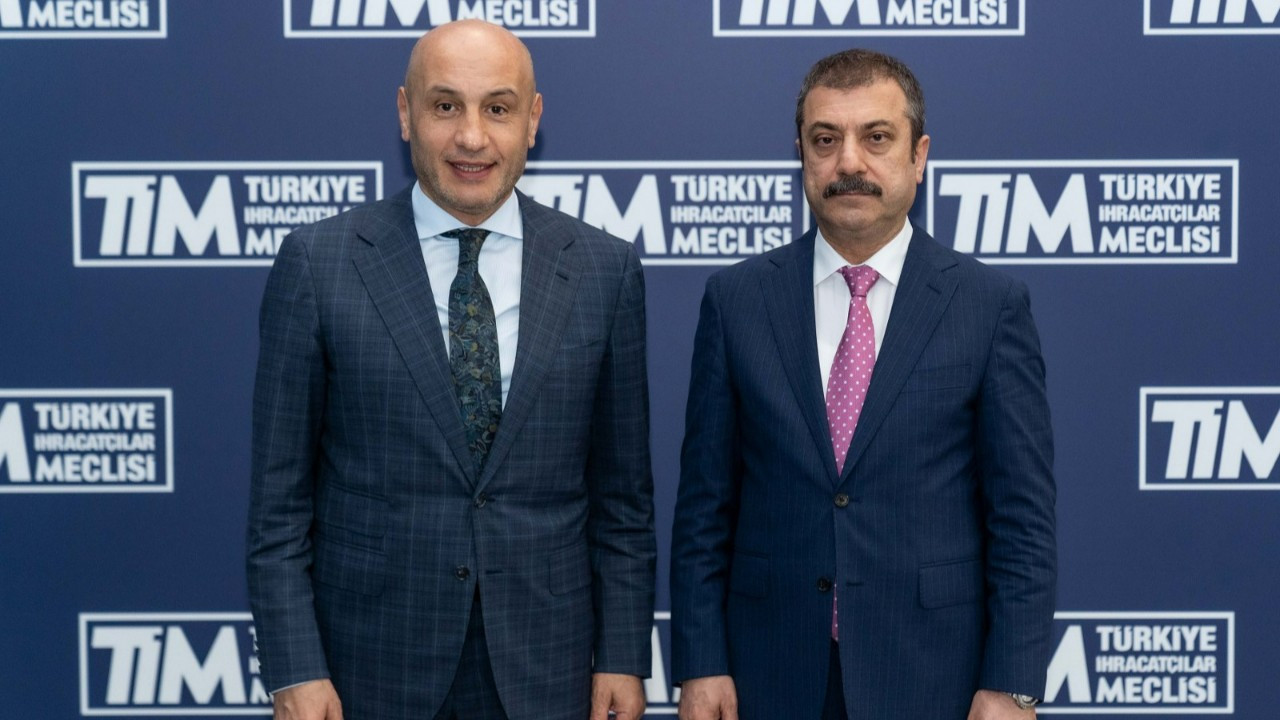 TİM, TCMB Başkanı Şahap Kavcıoğlu'nu ağırladı