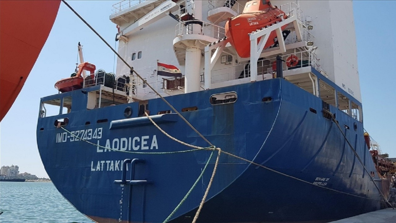 Ukrayna 'çalıntı tahıl' taşıdığı iddia edilen Suriye bayraklı geminin Lübnan'dan ayrılmasına tepkili
