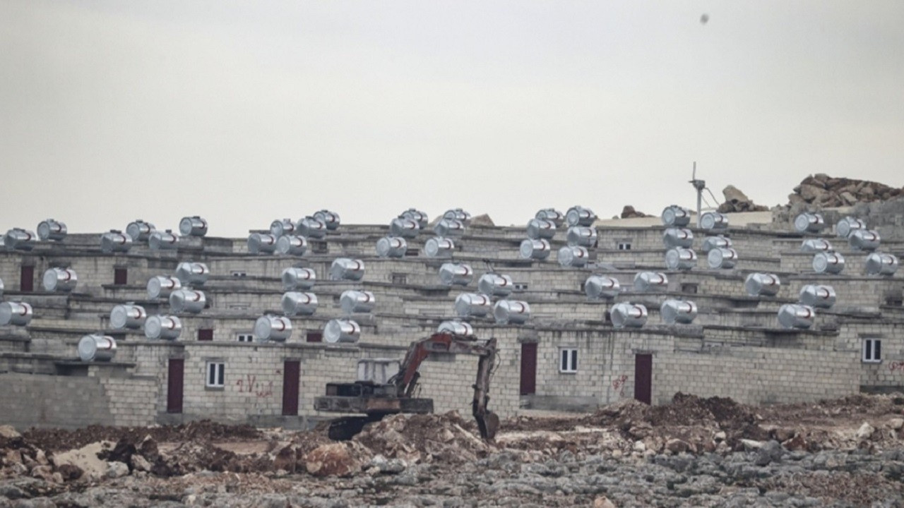AFAD koordinasyonunda Suriye'de 69 bine yakın briket ev inşa edildi