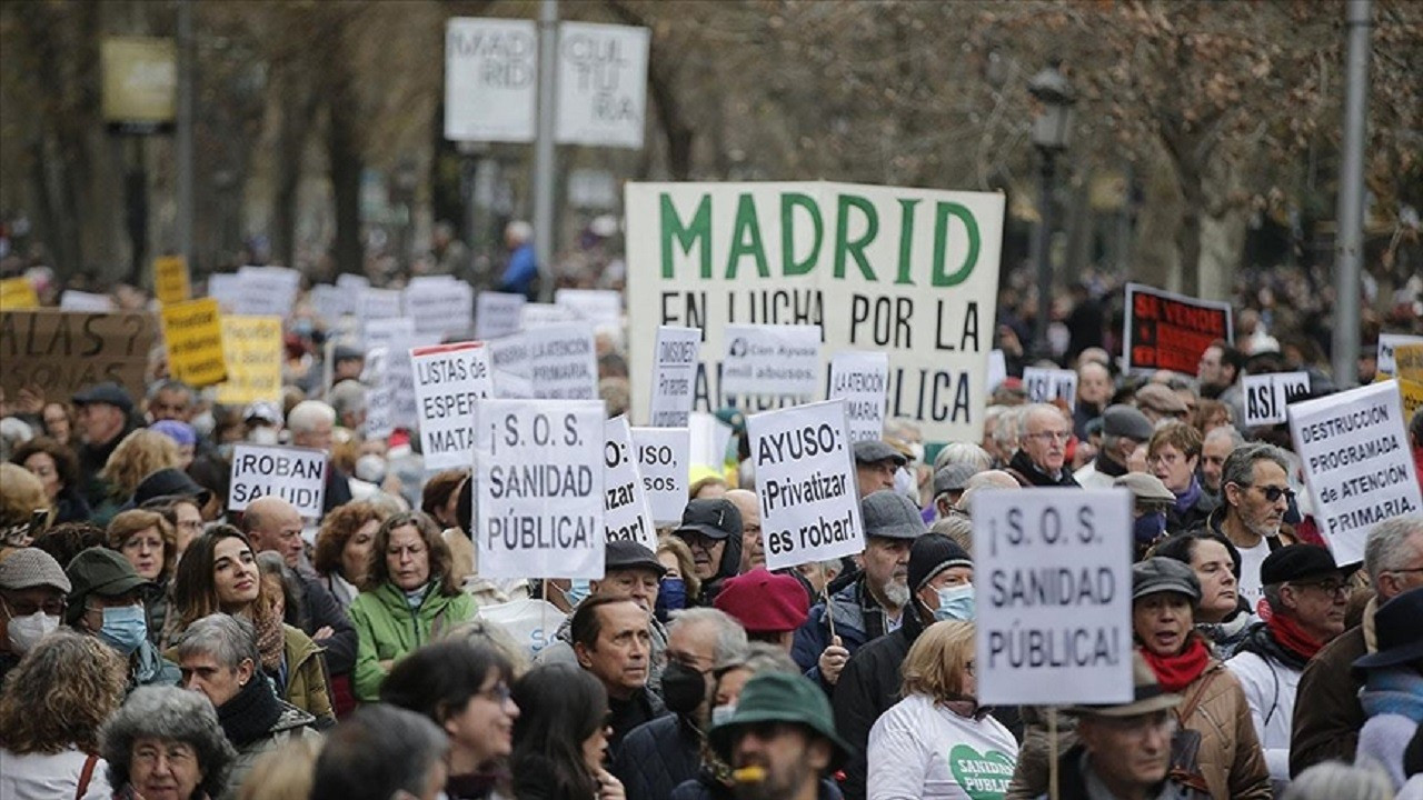 Madrid'de doktorların yaklaşık 4 aydır süren grevi anlaşmayla sona erdi