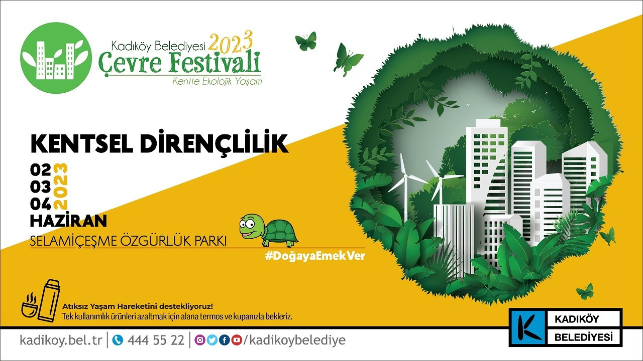 Türkiye’nin en büyük çevre festivali Kadıköy’de başlıyor