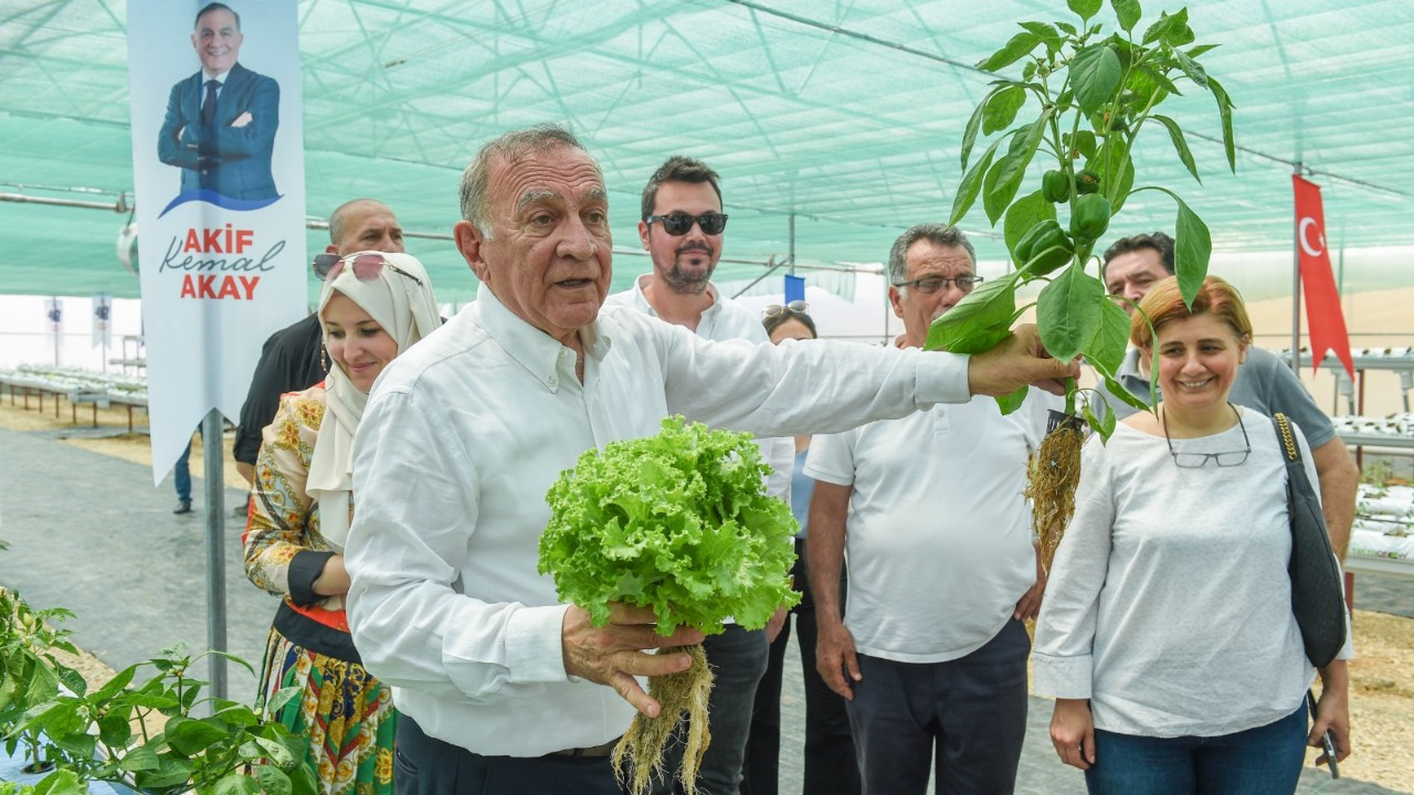 Seyhan Belediyesi'nden “Yenilikçi Tarım Uygulamaları Serası”