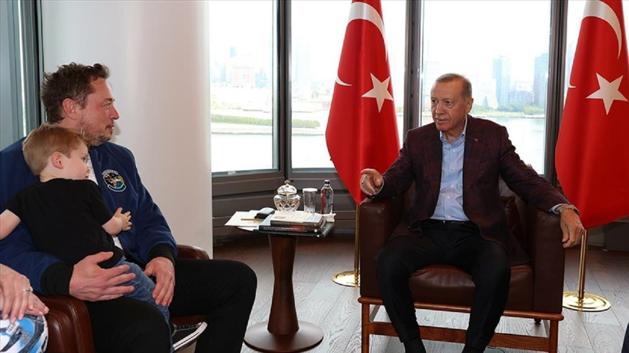 Cumhurbaşkanı Erdoğan, Musk'ı kabul etti